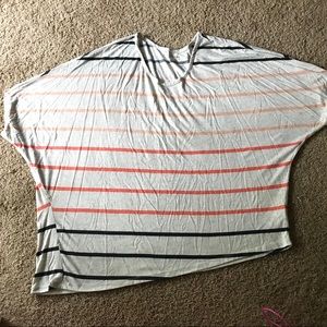 Lane Bryant Asymmetrical Batwing Tee